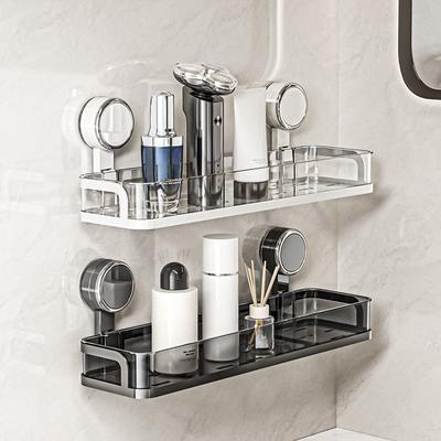Bathroom Storage Rack, Bathroom Wall-mounted Storage Rack Without Drilling Holes, Multi-functional Washbasin, Bathroom Rack