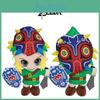 Large Size Legend Of Zelda Link Doll With Mask Mezura Mask Link Plush Toy Skyward Sword Soft Short Plush Customizable