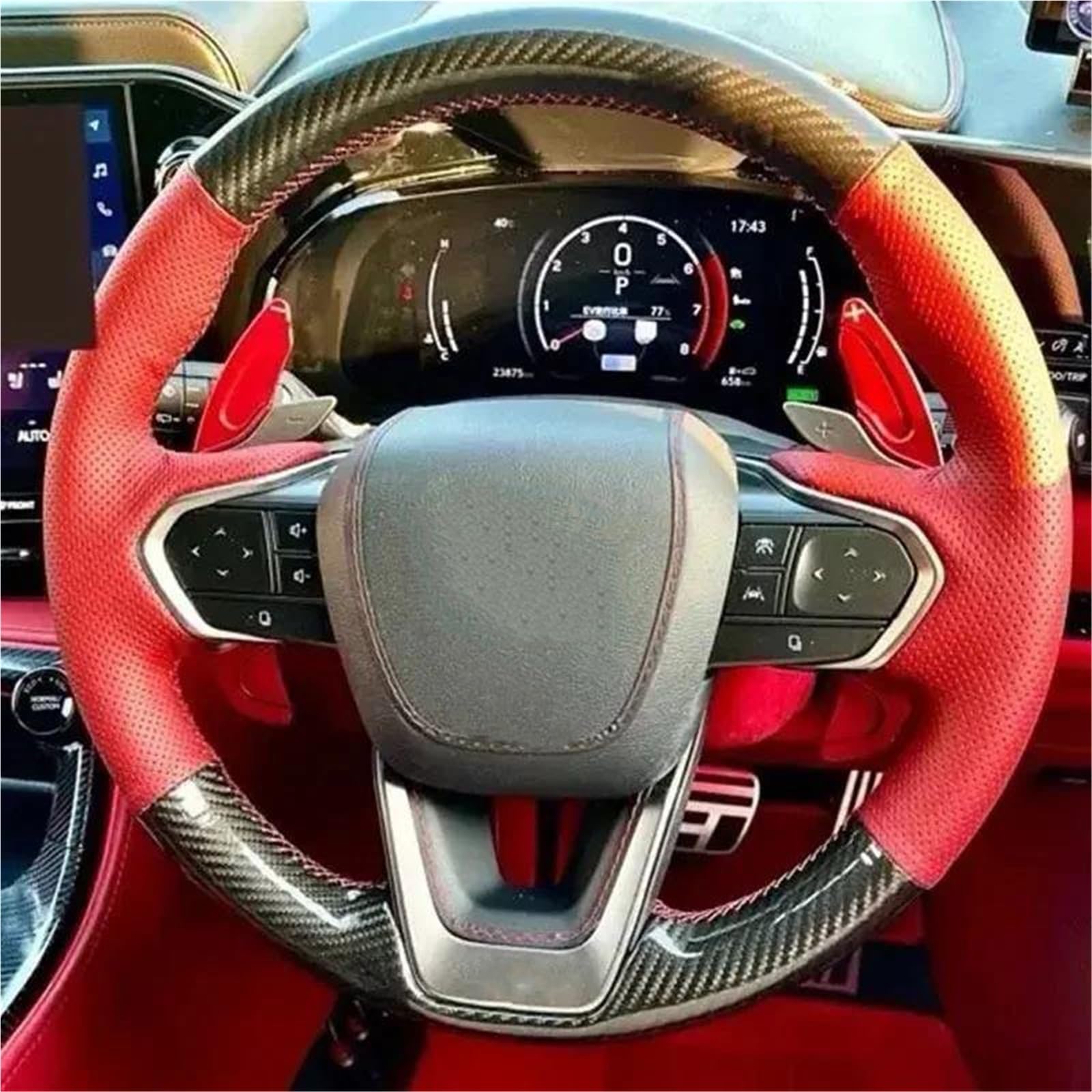 

Чехол на руль подходит для Lexus NX 250 NX260 NX350 NX350h NX450h+ 2022-2024 Ручная работа One Size