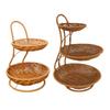 Fruit Basket Made of Imitation Rattan, Woven, Snack Basket, Decoration, Simple And Elegant, Serving