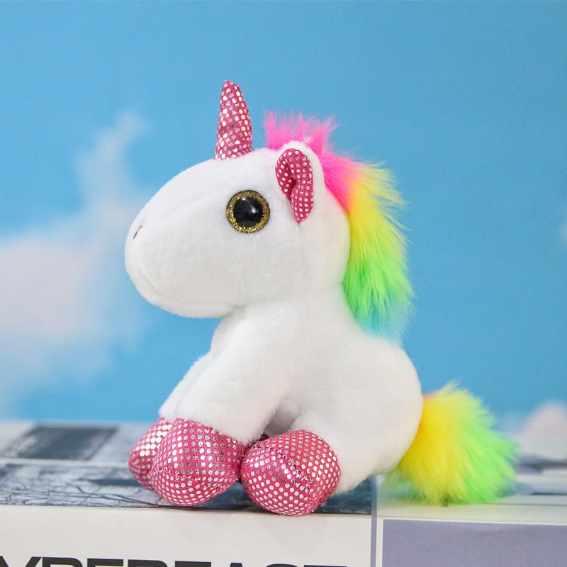 High-Standard-Quality 12Cm High-Quality Candy High-Quality Colour High-Quality Unicorn High-Quality Plush High-Quality Pendant High-Quality Girls