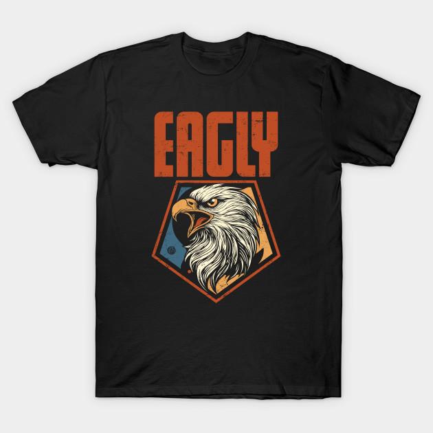 

Men Black Print T-shirt Eagly No-Cut Transfer Paper Print Cotton Tshirt M чорний