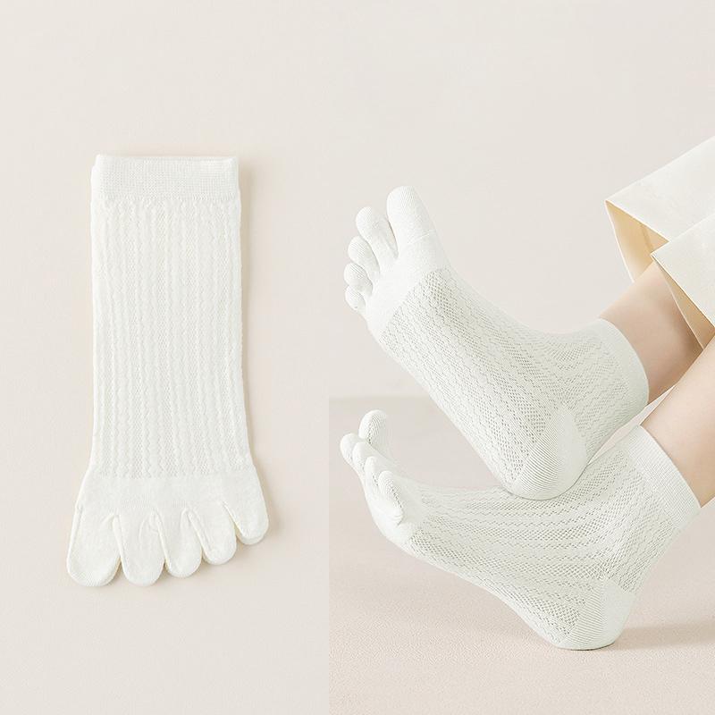 5 Finger Boat Sox Women Toe Socks Fashion Breathable Summer Ladies Girl Ultrathin Invisible Cotton Five-Finger Sock