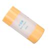 4 In 1 Travel Dispenser Orange Strong Plastic Small Light Portable Shower Bottle for Shampoo Lotion Toiletries Soap
