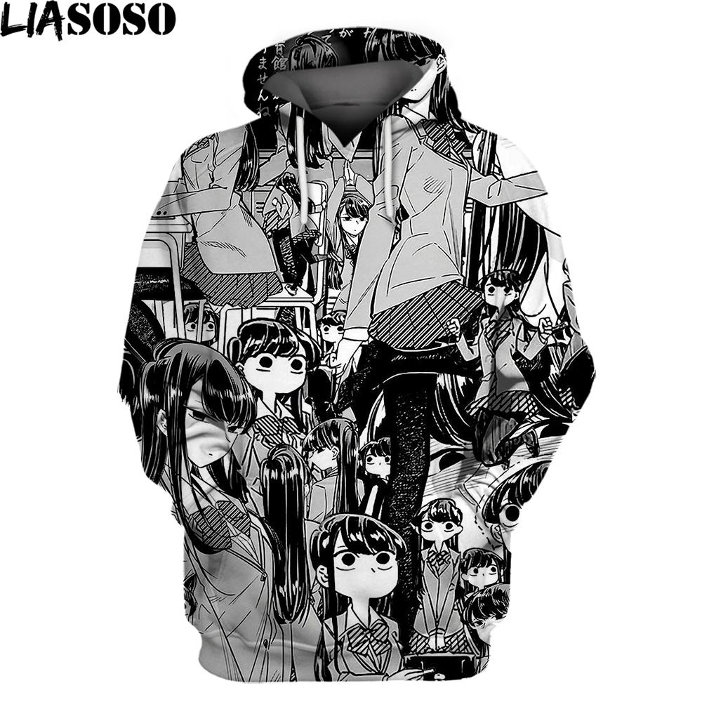 Spring Autumn 3D Anime Preppy Print Men Hoodies Men's Sweatshirt Long Sleeve Pullovers Fashion Harajuku Hip-Hop Oversized Tops