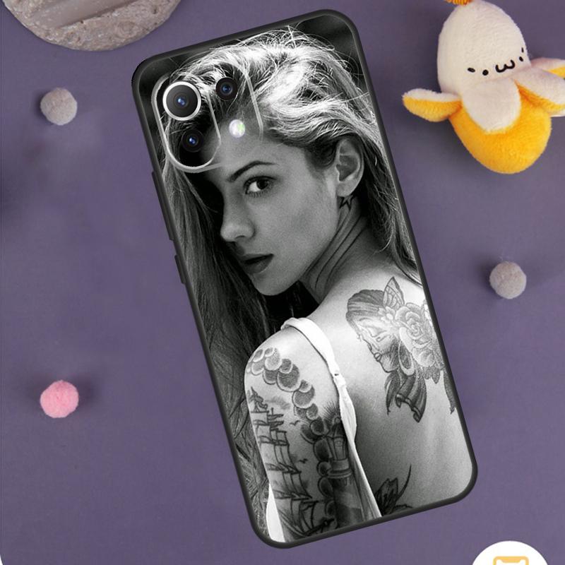 Sexy Sleeve Tattoo Girl Case For Xiaomi 15T Pro 13T 14T 14 15 Ultra 17 Pro Max POCO F8 Pro F5 F6 F7 X5 X6 X7 Cover