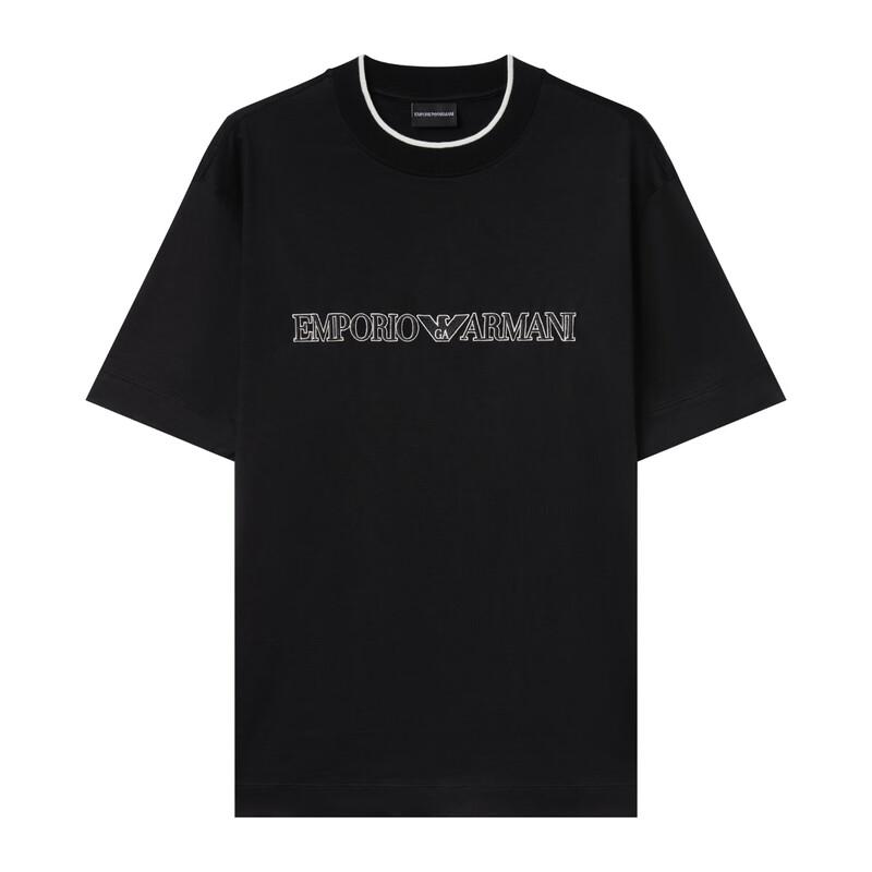 Мужская футболка Armani с коротким рукавом и классическим принтом логотипа орла XL