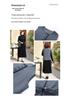 Spring Collection: Elegant Two-Piece Women's Casual Set - Vest & Long-Sleeved Dress