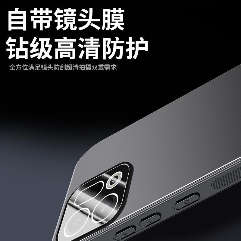 Applicable To OPPOFindX1 Mobile Phone Case Pro New Aluminum Alloy Matte Lens All-inclusive Anti-drop  Case Men