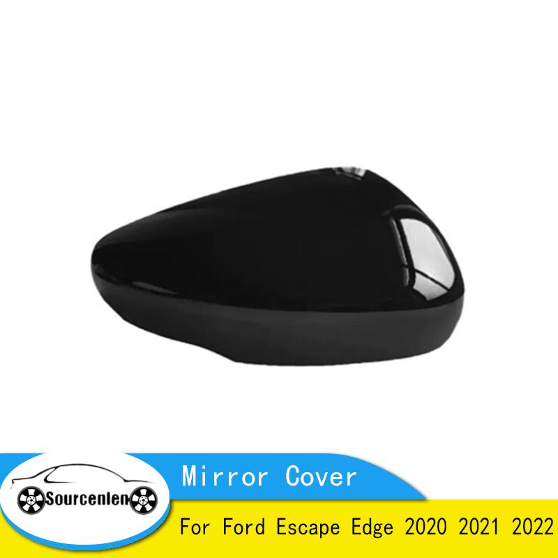 Side Mirror Cover Cap For Ford Escape Edge    Rearview Housing Replace Door Wing