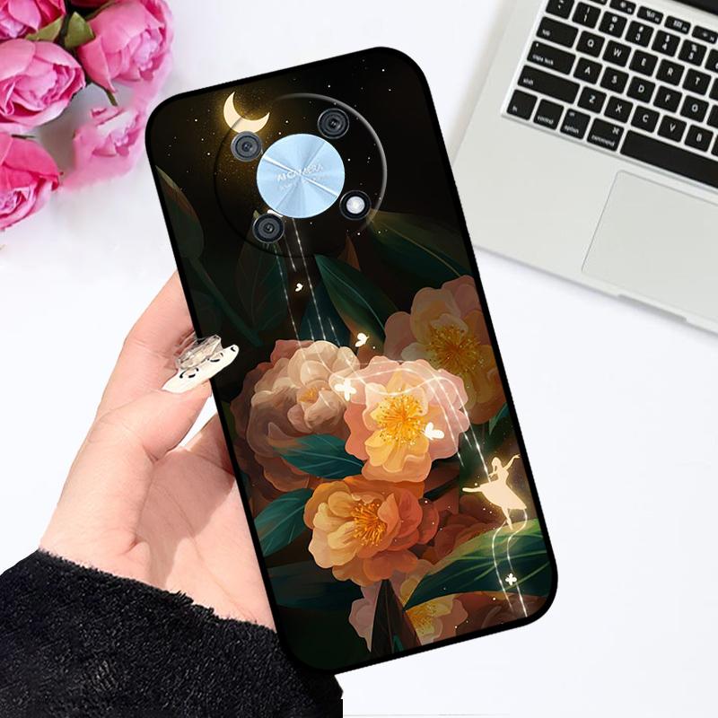 For Huawei Nova Y90 Case CTR-LX1 Cartoon Painted TPU Silicone Phone Cover For Huawei Enjoy 50 Pro Nzone 50 Pro Shockproof Bumper
