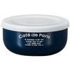 Masakazu Caf? De Paris Round Small Bowl, 300ml, Navy Blue, Made In Japan, Antibacterial Lunch Box, 48-79269-8