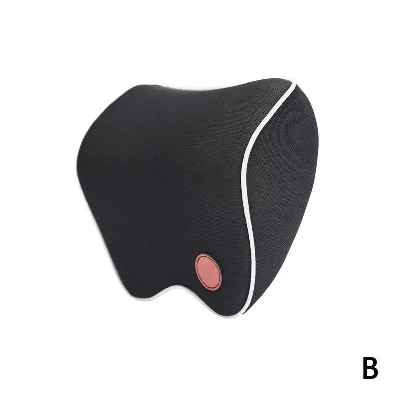 Car Headrest Pillow Neck Memory Lumbar Support Cotton Car Breathable Headrest Cushion Pillow Car Pillow Seat Auto T4Z0