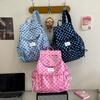 Schoolbag wholesale Korean trend spotted schoolbag large capacity backpack large capacity versatile leisure spring and summer new backpack
