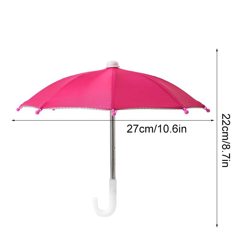 1PC Screen Protector Anti-Reflective Phone Umbrella Anti-Glare Mini Windproof Sunshade Cover Outdoor Phone Accessories Universal