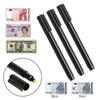 5-1PCBlack Plastic Fake Money Checker Pocket Size Counterfeits Money Detector Pen Portable for US Dollar Bill Euro Pound Yen Won