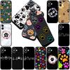 Phone Cover for Motorola Moto G55 G45 G75 G85 G13 Edge 50 30 Fusion 40 NEO Ultra Pro Soft Case Cat Cute Dog Paw Wallpaper