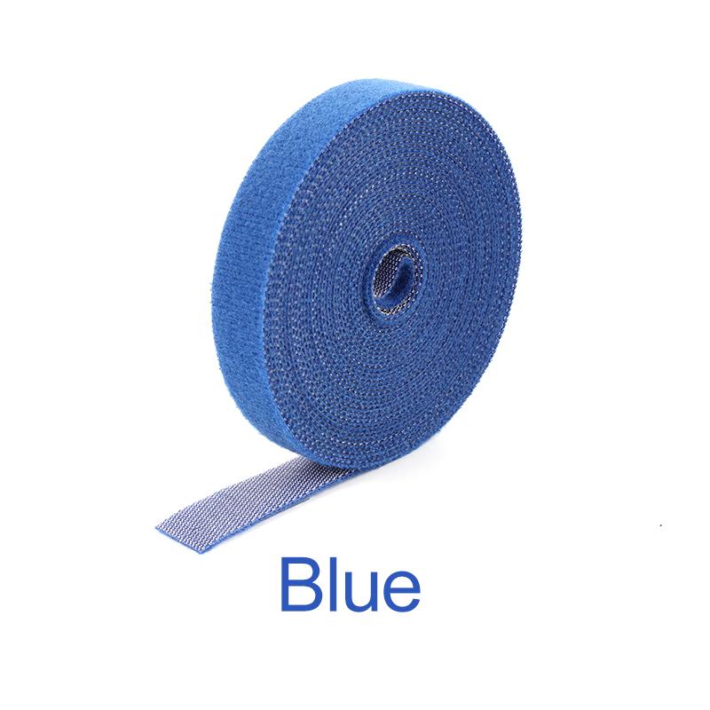 5M Color Cable Ties Power Wire Loop Free Cut Nylon Reusable Cable Tie Storage Cable Cable Tie Wires Management Straps