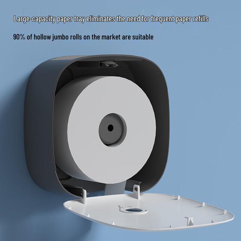 Commercial Wall-Mounted Large Roll Toilet Paper Dispenser