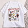The Upside Down T Shirts for Man Woman Casual Cotton Short Sleeve Tshirt Round Neck Loose and Base Tshirt Graphic Tees