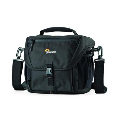 Brašna na fotoaparát Lowepro Nova 170AW II 5,5 l, kompaktní, plná kapes na příslušenství, pláštěnka v ceně, černá LP37211-PKK