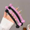 Chinese Knot Hair Braids Rubber Bands Women Girls Hair Tie Hair Rope Hairband High Elastic Double Head Headband Styling Headwear