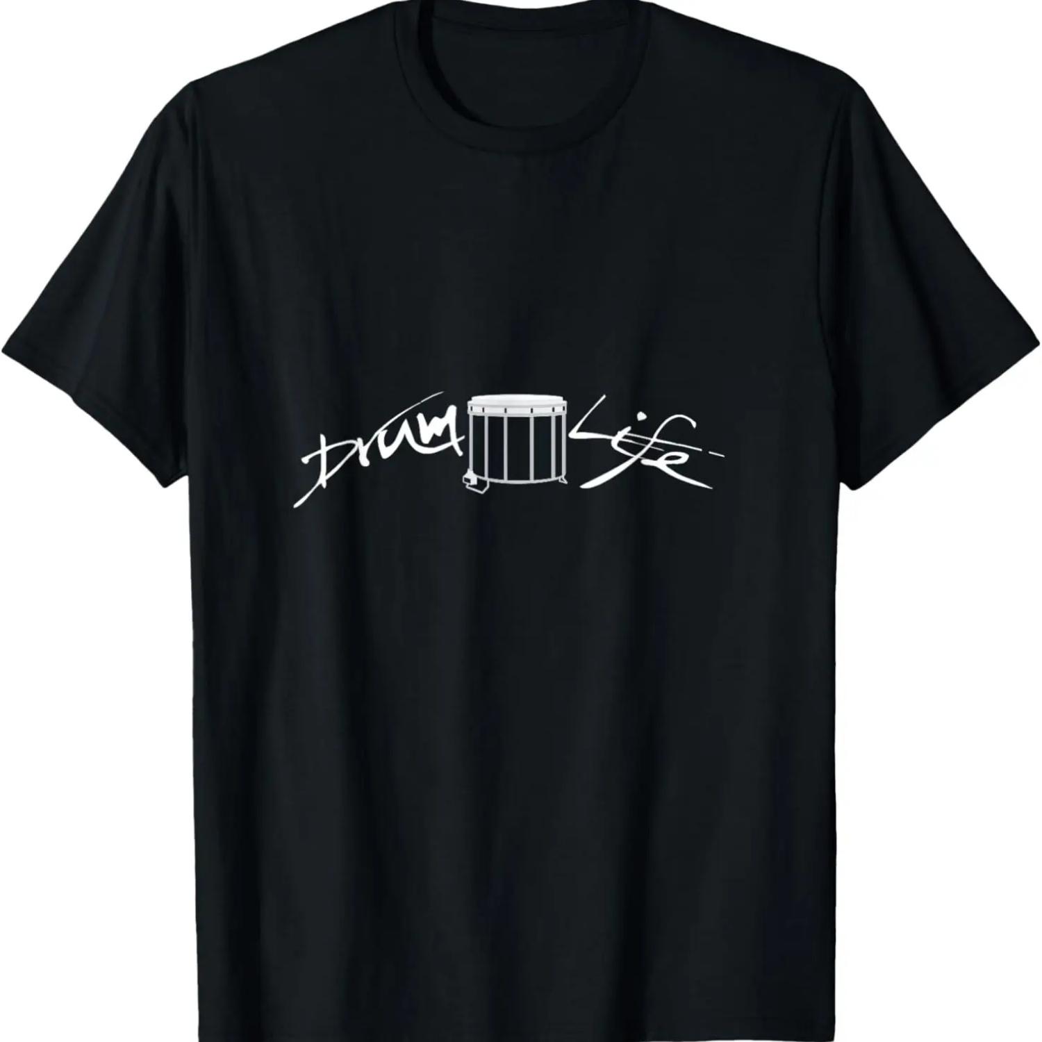 Drummer Santa Playing Drums Ugly Christmas Sweater Xmas T-Shirt S