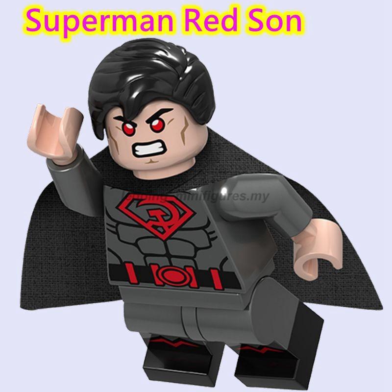 Compatible With Marvel Minifigures Superman Green Lantern Building Blocks Toys For Children