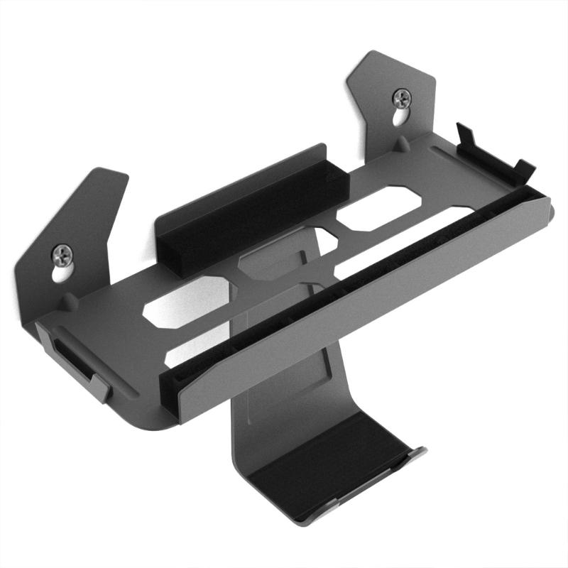 Vertikaler Geräte-Ständer Wandhalterung Gestell Stahlkonstruktion Effektives offenes Design Verhindert Überhitzung für NS2 Gaming-Serie