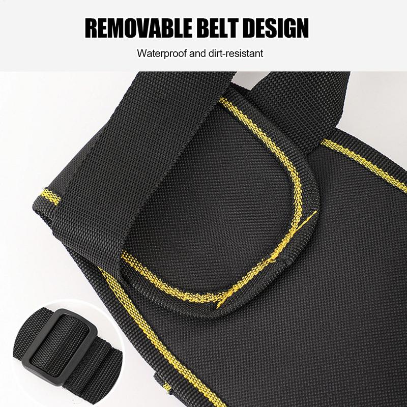 Electrician Bag Utility Belt Tool Holder Bag Heavy-Duty Thicken Adjustable Organizer For Construction Automotive Repair