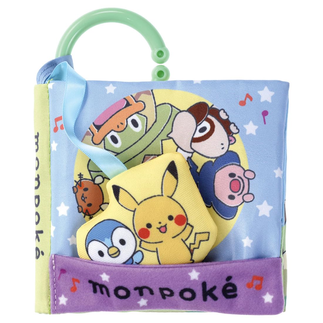 TAKARA TOMY Full of Cloth Picture Book for Going Out Monpoke Pokemon Mechanisms! Together,