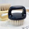 Nail Dust Removal Brush Ergonomic Non-slip Handle 2 Colors Lightweight Soft Bristles for Home Travel Nail Art Use