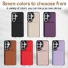Crossbody Lanyard Credit Cards Wallet Leather Case for Samsung Galaxy S26 S25 Plus S24 FE S23 Ultra S22 S21 Strap Flip Cover