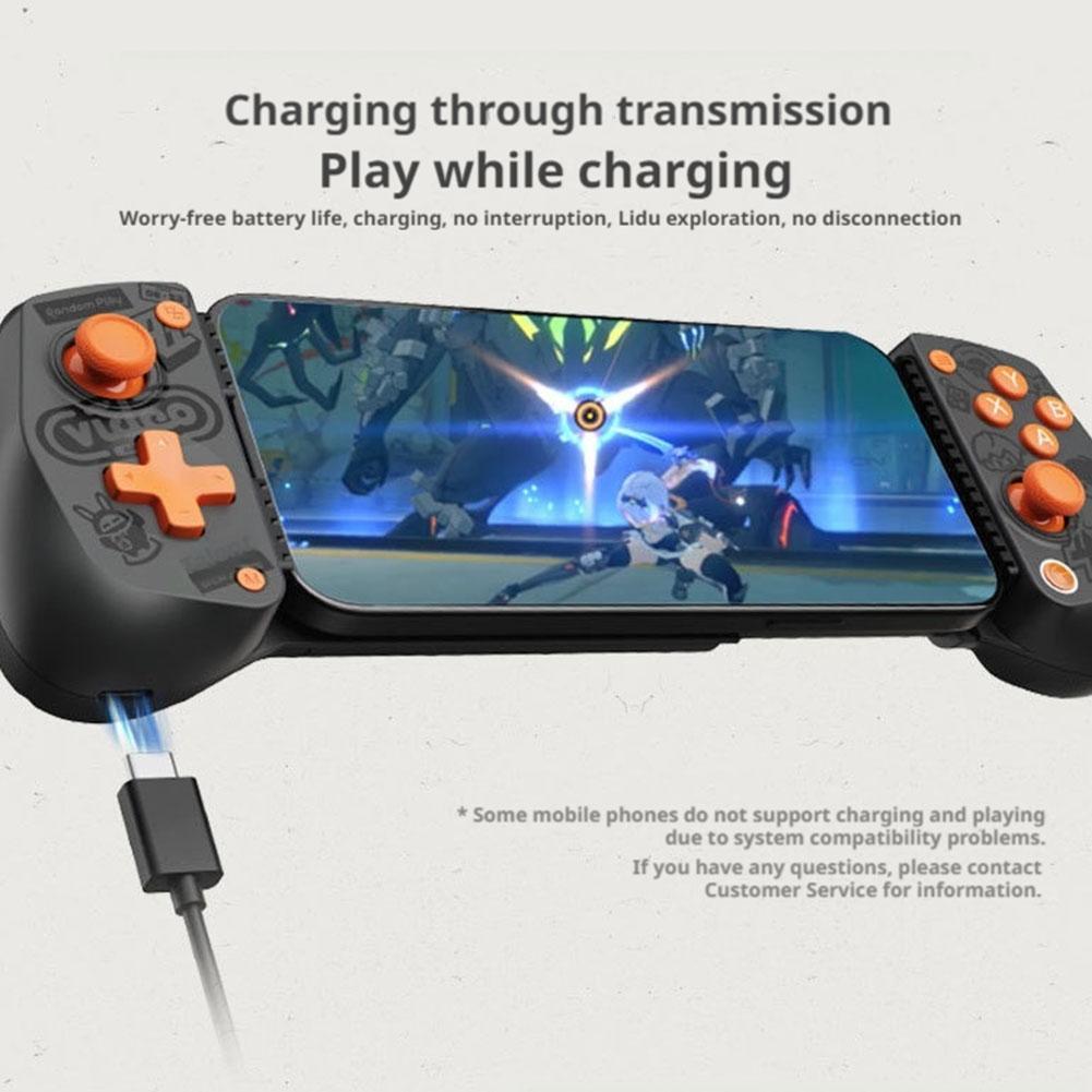 For GameSir X5 Stretch Game Controller Type-C Port Android Ios Mobile Gamepad Ergonomic Design Gaming Lite Extension Handle