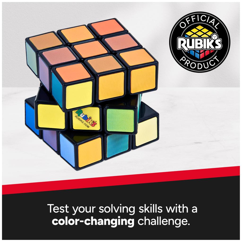 Rubik's Cube Impossible Cube, Advanced Color Matching Puzzle, Original 3x3 Rubik's Twist Fidget Toy, Challenging Brain Teaser & Sensory Puzzle for