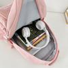 Large Capacity Schoolbag Cute Simple Japanese Student Backpack Casual College Style Backpack Middle School Schoolbag
