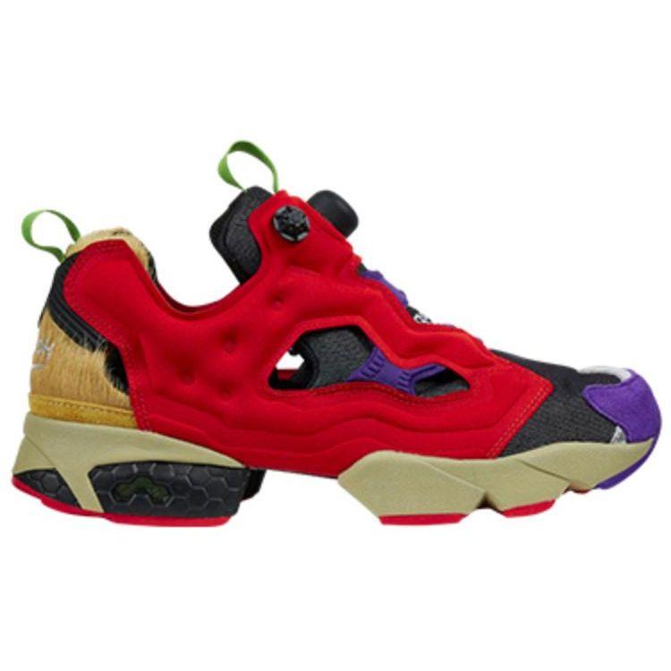 Reebok Teenage Mutant Ninja Turtles X InstaPump Fury OG Villains Pack - Bebop Unisex Sneakers Red Smokey-Acid Scarlet AR1446