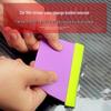 Double-Edged Wing-Shaped Scraper for Car Film Application and Edge Sealing