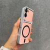 Metallic Finish Magnetic TPU Phone Case for Vivo Y29t 5G,Y29s 5G,Y04,Y04s Shockproof Matte Soft Cover