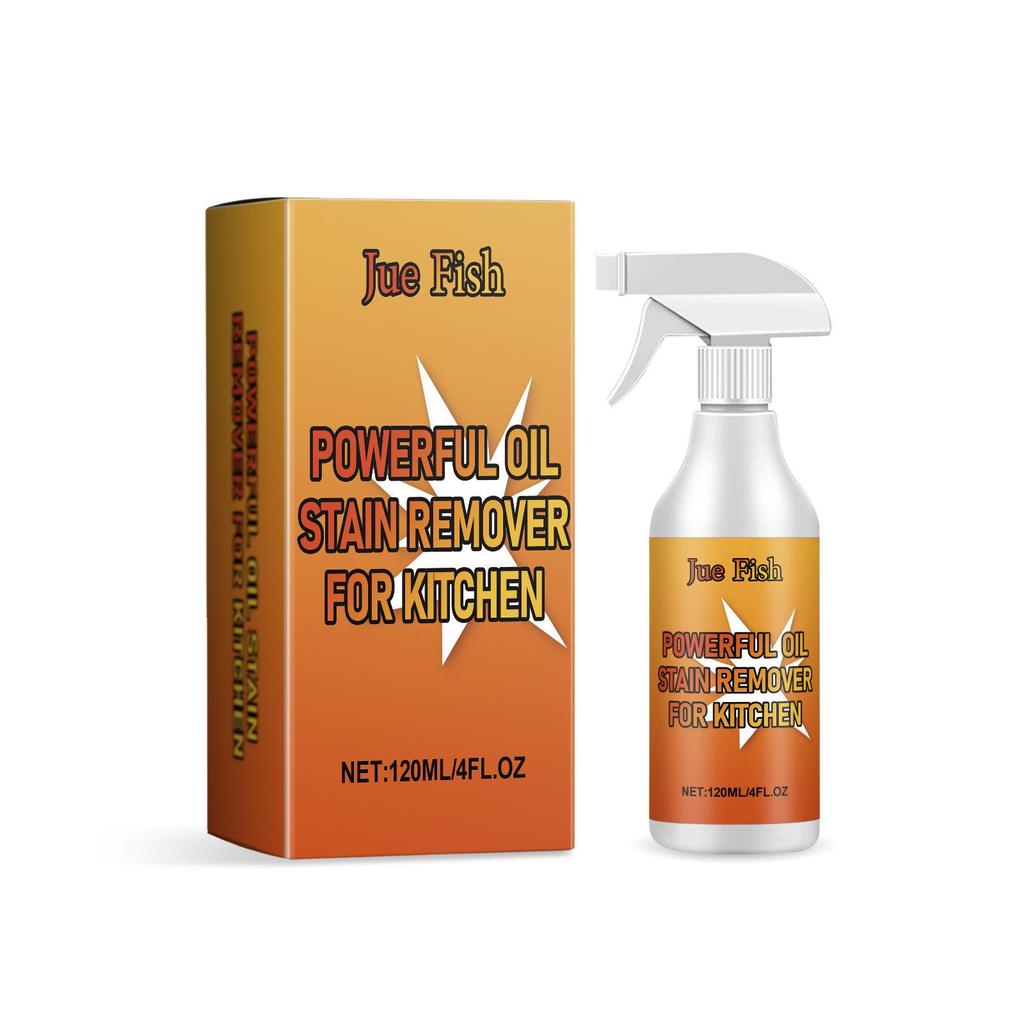 Juefish Kitchen Grease Remover Foaming Kitchen Hood Degreaser Stain Remover Kitchen Cleaner