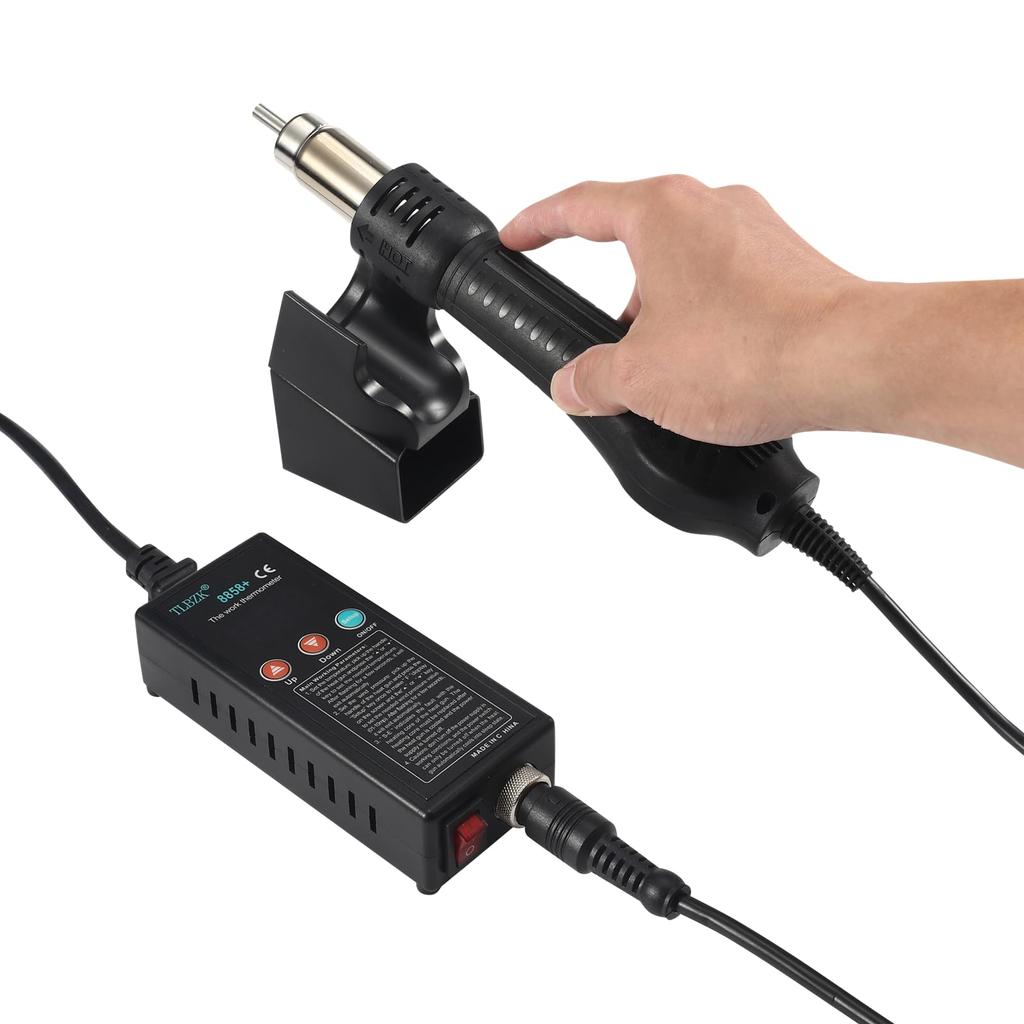 TLBZK Hot Air Soldering Station SMD Welding Rework Digital Display Heat Gun