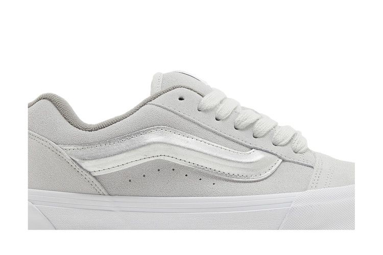 Men's Sneakers Vans Knu Skool Metallic Silver Metallic Silver/True White