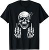 NEW LIMITED Skull Skeleton Middle Finger, Funny Adult Humor T-Shirt S-3XL