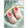 Children's Cotton Shoes Autumn and Winter Warm Cashmere Waterproof Infants 4-6 Years Old Non-slip Baby Woolen Cotton Mop