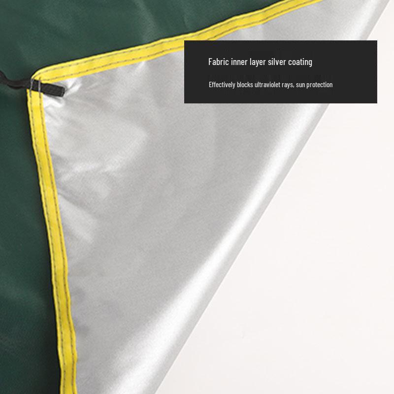 Automatic 3-4 Person Tent Top Cover - Enlarged, Rainproof, Sunshade
