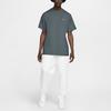 Nike T Shirts Men's Gray Blue Crew Neck Moderate Straight Fit DA0321-387