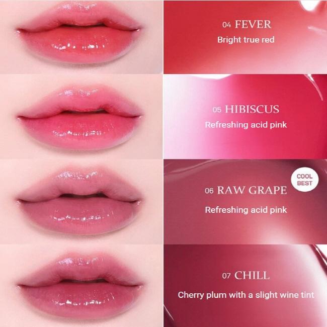 Wybór Sunghoona z ENHYPEN) Hince Raw Glow Gel Tint 4ml  15 Kolorów