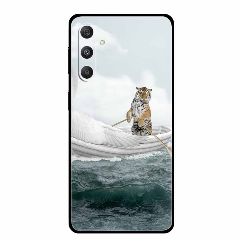 For Samsung Galaxy S24 Plus Ultra Phone Case Cover Silicone Soft Back Case for Samsung Galaxy S 24 5G Funda Dinosaur Lion Animal