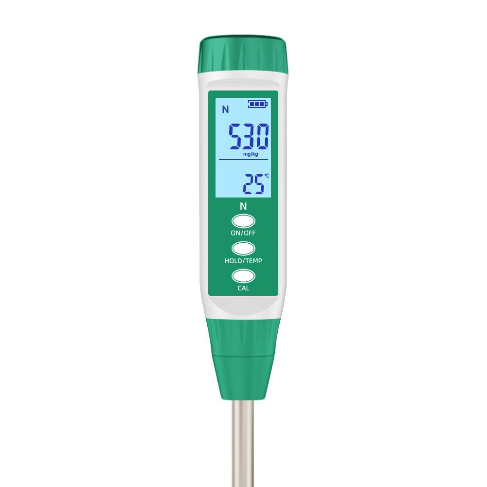 Digital Soil Nitrogen Tester Rapid N/P/K Fertility Analyzer Portable Soil Meter For Agriculture Farm Garden Fertilizer Testing