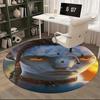 Avatar-Inspired Chair Mat - Round Carpet for Home Decor, Office Use, Living Room, Bedroom, Gift Idea0223b
